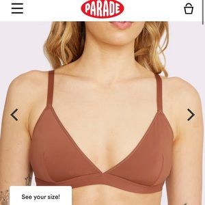 BNWT Parade Bralette Medium